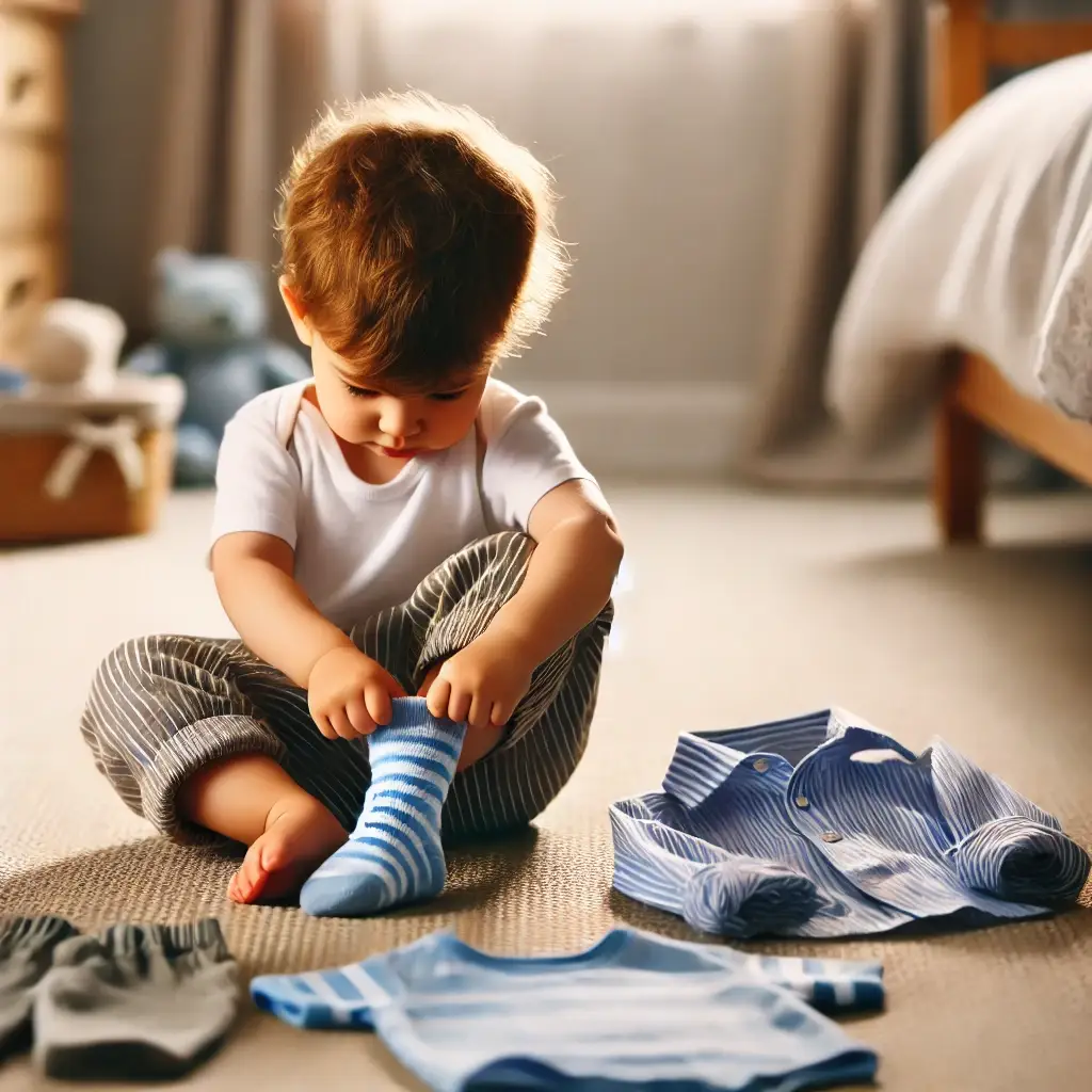 Want your child to dress themselves? Use this simple device!